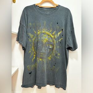 Grey faded oversized Sublime Tshirt